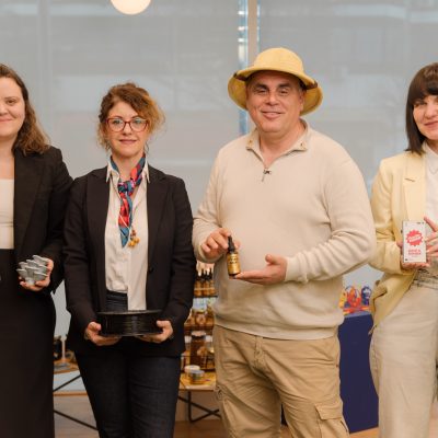 Prezantohen inovacionet e gjelbra maqedonase: “qumësht trutësh”, filament nga plastika e mbeturinave dhe makarona nga kërpudhat image